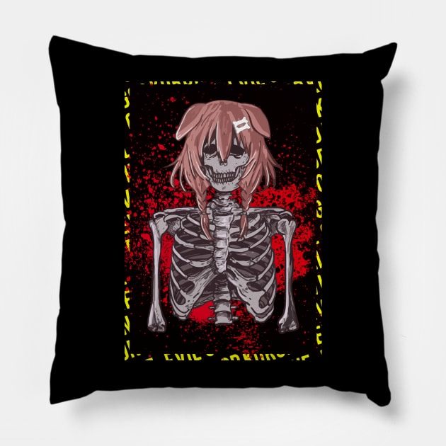 Evil God Korone Pillow by DeathAnarchy