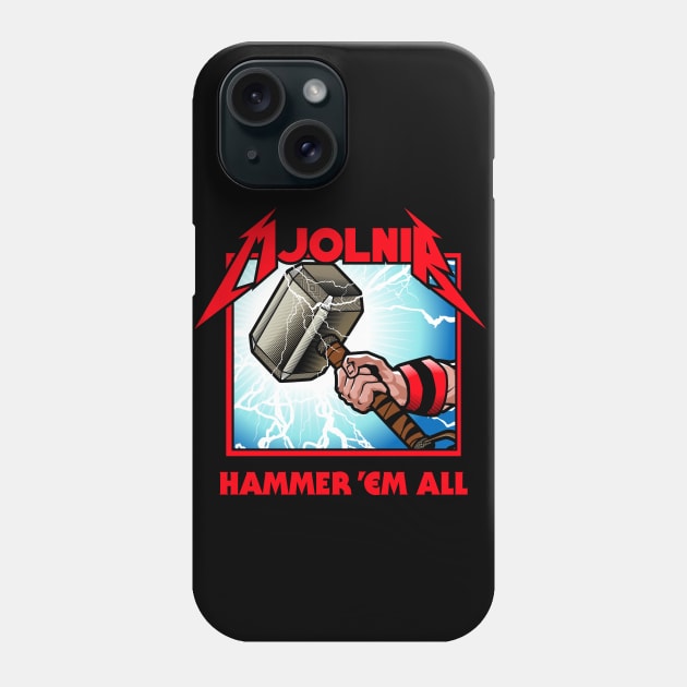 Hammer Time Phone Case by nadzeenadz