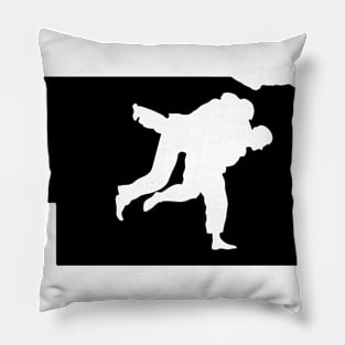 Nebraska Judo Pillow