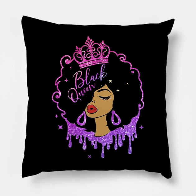 Black Queen, Black Girl Magic, Black Queen, Black Lives Matter Pillow by UrbanLifeApparel