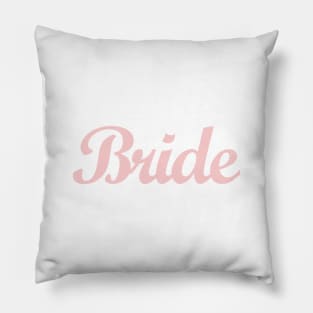 Millennium Pink Bride Pillow