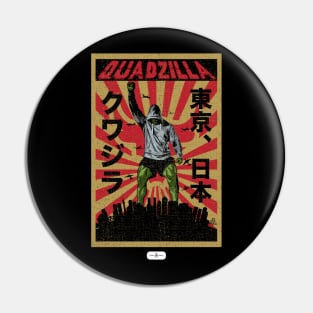 Quadzilla Rock Pin