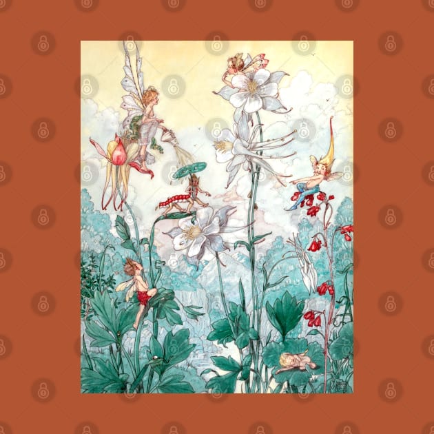 Columbine Flower Fairies - Harold Gaze by forgottenbeauty