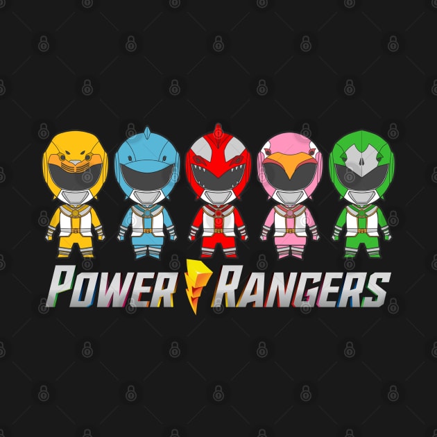 Black Power Ranger Strength In Unity by RonaldEpperlyPrice