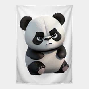 Panda Cute Adorable Humorous Illustration Tapestry