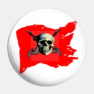 A pirates flag Pin