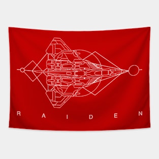 Raiden geometric Tapestry