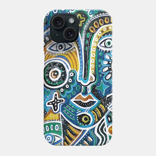 art face Phone Case by Daria Kusto