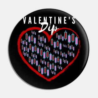 Valentine's Dip - Cryptocurrency Pin