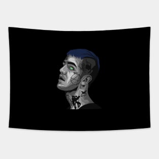 Lil peep vector art design Tapestry