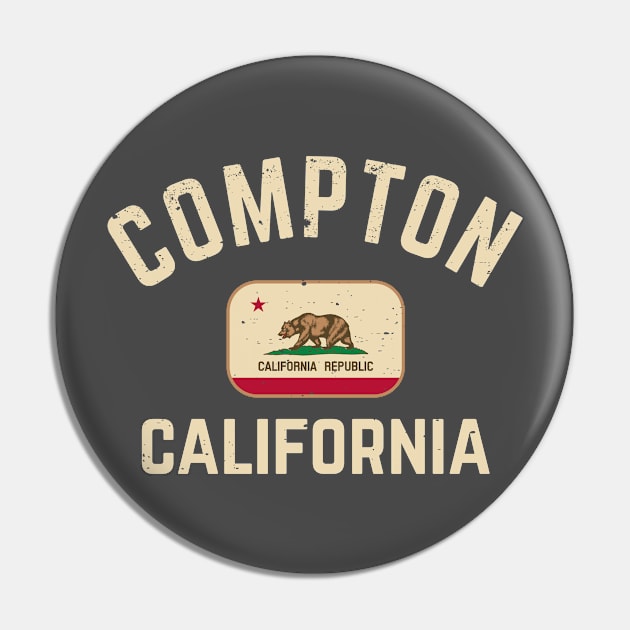 Compton California Pin by dk08
