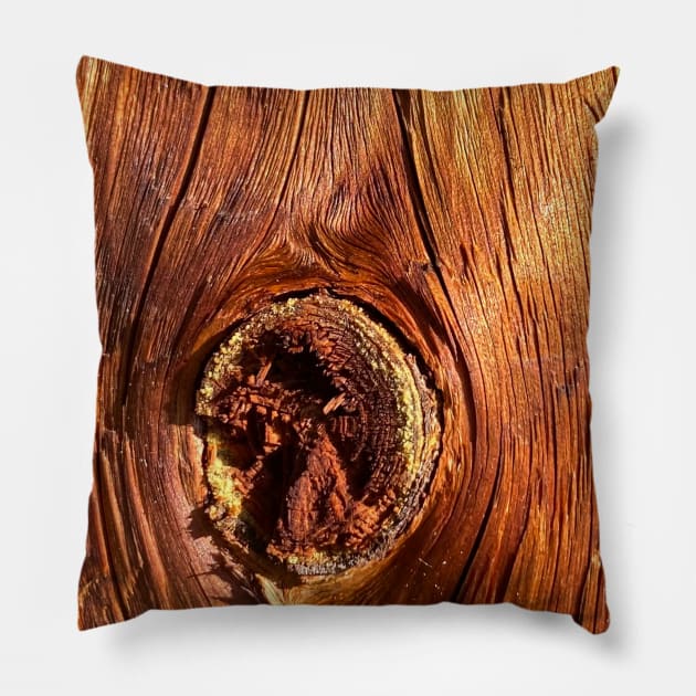 Wood Bark Wood Trunk Nature Pillow by BurunduXX-Factory