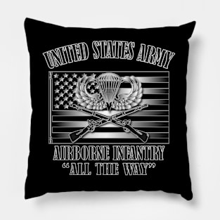 Airborne Infantry- All The Way Pillow