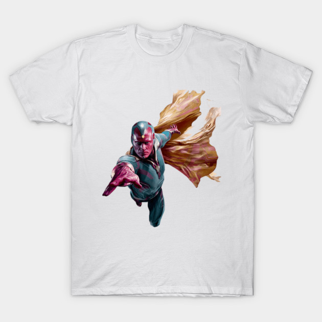 marvel vision t shirt