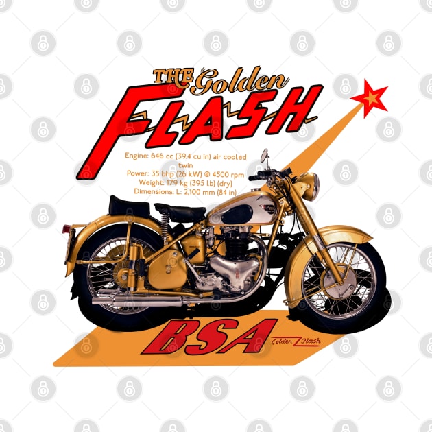 Bsa_Golden_Flash_Vintage_Motorcycle_ by MotorManiac