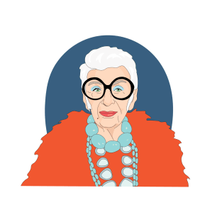 iris apfel portait T-Shirt