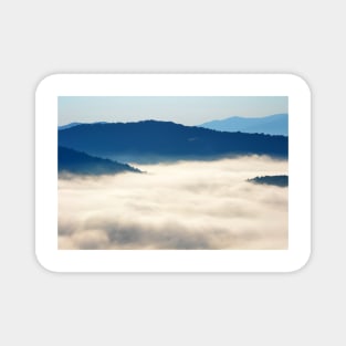 Morning Fog on the Blue Ridge Parkway Magnet