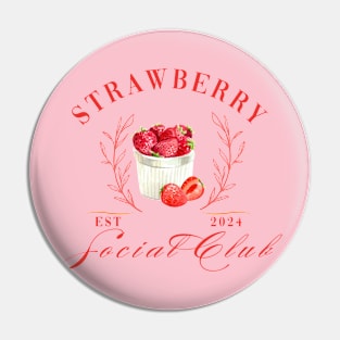 Strawberry Social Club Pin