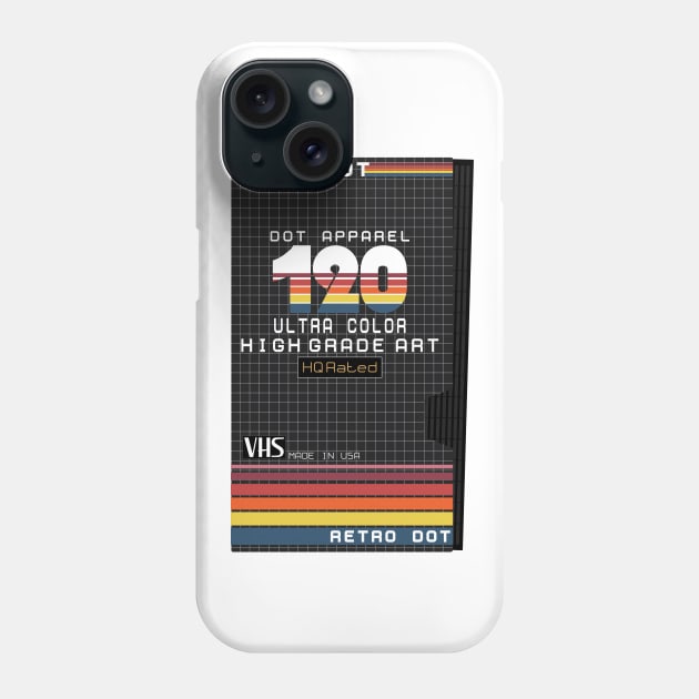 Retro VHS Phone Case by Adotreid