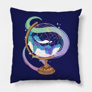 Magic Constellation Globe Pillow