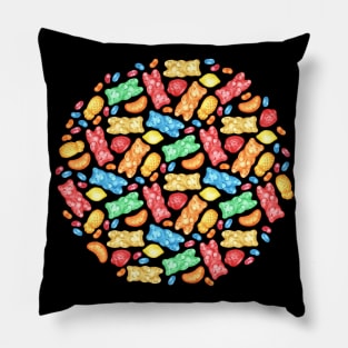 Gummies Galore Pillow