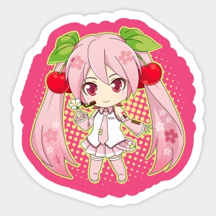 Sakura Hatsune Miku Sticker — PrinceMizu
