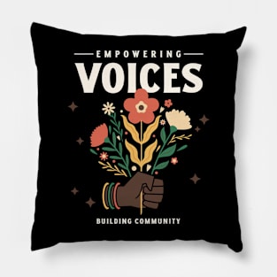 Black History Month - Empowering Voice Pillow