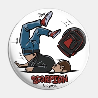 EUC Achievement Unlocked: Scorpion Survivor (no bg) Pin