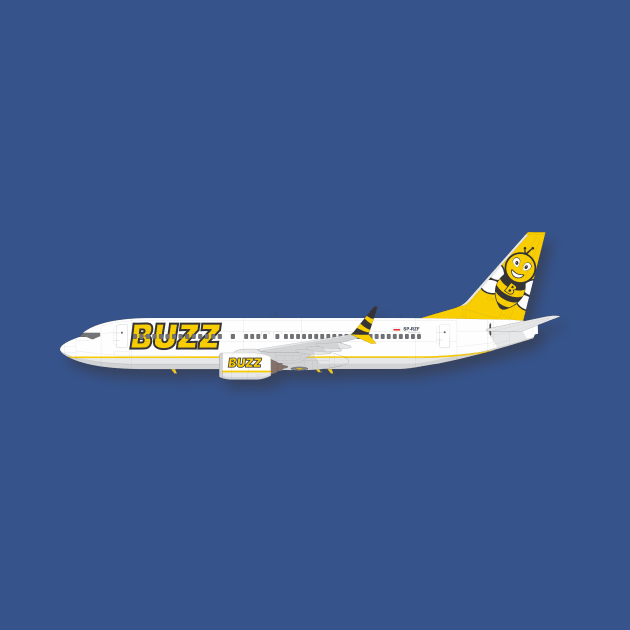 Buzz Airlines Boeing 737 by GregThompson