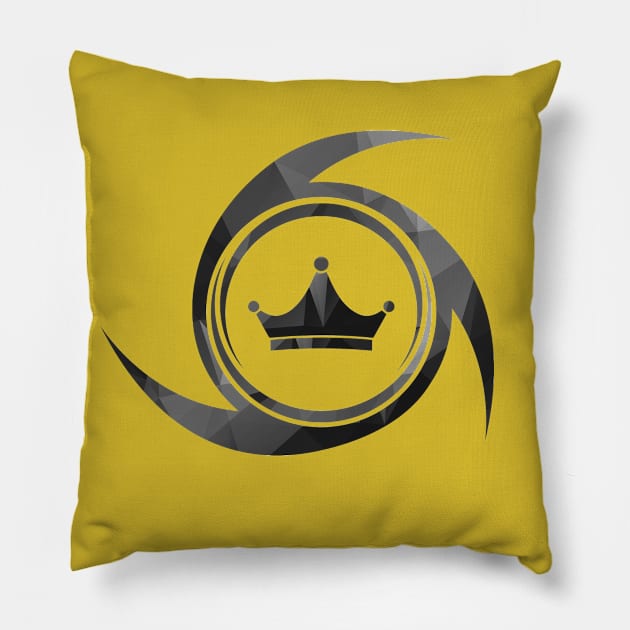 King Asilas Logo Pillow by kingasilas