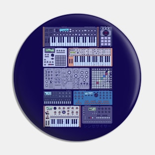 Synthesizers and Electronic Music Instruments Pin