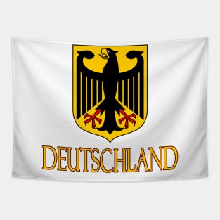 Deutschland - Coat of Arms Design (German Text) Tapestry