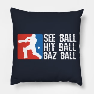 Bazball, see ball, hit ball, Bazball Pillow