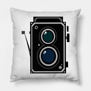 Vintage Flash Camera Pillow