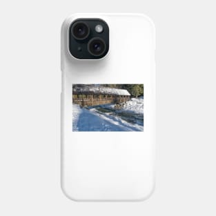 Bridge Across Fitzsimmons Creek Phone Case