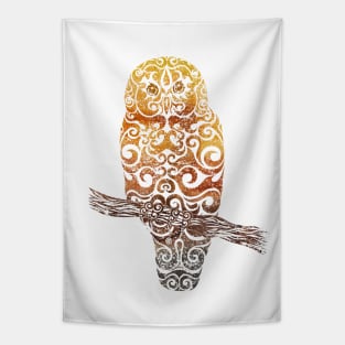 Swirly Owl Tapestry