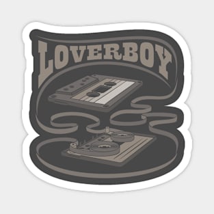 Loverboy Exposed Cassette Magnet