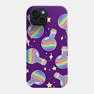 Rainbow Magic potion Bottles Phone Case