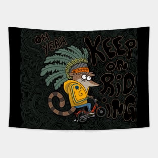 Keep on Riding! Tapestry