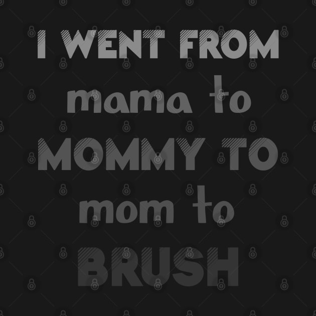 I went from mama to mommy to mom to bruh #2 by archila