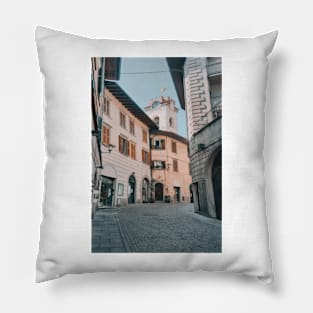 Italian Village Photograph Pillow