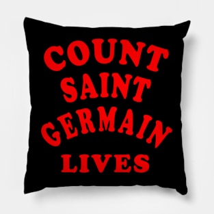 Count Saint Germain Lives Pillow