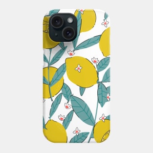 Lemon pattern Phone Case