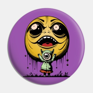 Sinister Sunshine - Eyeball Girl's Delight Pin