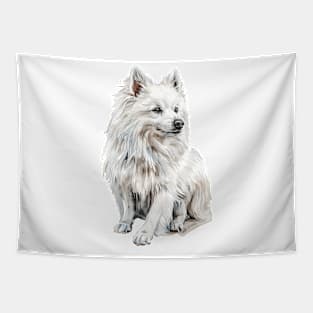 American Eskimo Dog Tapestry