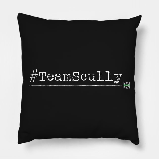 XFN ORIGINALS: #TEAMSCULLY Pillow by XFilesNews