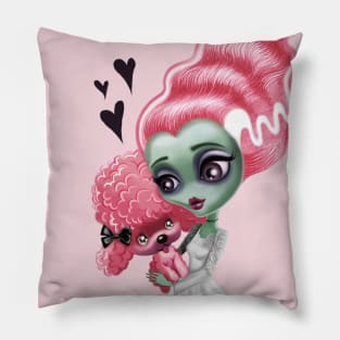 Stitches and the Bride Pillow