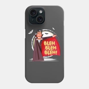 Vampire Scary and Spooky Happy Halloween Funny Graphic Phone Case