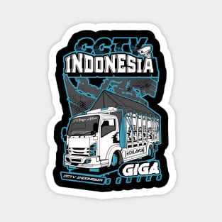 Truck CC TV Indonesia Magnet