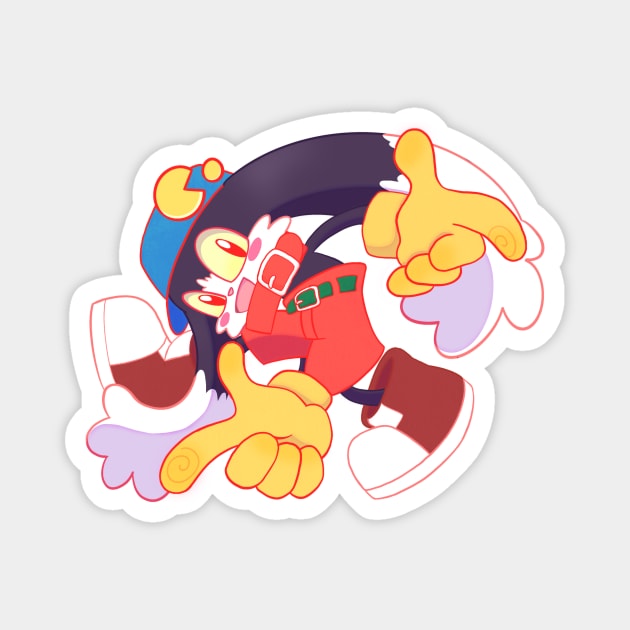 Klonoa Adventure Magnet by positivepeachy